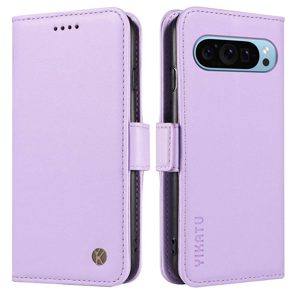 YIKATU YK-003 For Google Pixel 9 Wallet Phone Case Anti-Drop Leather Flip Cover YIKATU YK-003 For Google Pixel 9 Wallet Phone Case Anti-Drop Leather Flip Cover